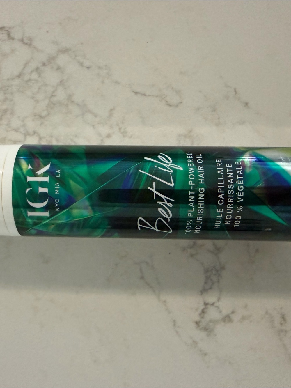 IGK Best Life Nourishing Hair Oil - Green